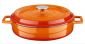 Чугунена мултифункционална тенджера Lava Тренди Edition 28 см, оранжев - 213902
