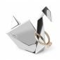 Поставка за пръстени лебед Umbra Origami Swan, цвят хром - 156180