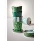 Чаша с чиния Pip Studio Royal Tiles, 230 мл, тъмно зелен - 578615