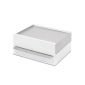 Кутия за бижута и аксесоари Umbra Stowit - цвят бял / никел - 231687