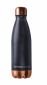 Двустенна термо бутилка с вакуумна изолация Asobu Central Park 500 мл - цвят черен/мед - 163466