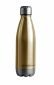 Двустенна термо бутилка с вакуумна изолация Asobu Central Park 500 мл - цвят златиста/сребриста - 163478