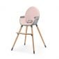Столче за хранене 2 в 1 KinderKraft FINI - розово - 564217