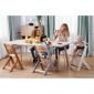 Столче за хранене KinderKraft ENOCK, - дървено/бели крака - 563890