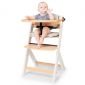 Столче за хранене KinderKraft ENOCK с възглавница, бяло - 328454