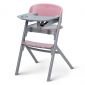 Столче за хранене KinderKraft LIVY + шезлонг CALMEE, розово - 324650