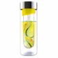 Стъклена бутилка Asobu Flavour It 480 мл - цвят жълта/сребриста - 167044
