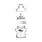 Стъклено шише за хранене Tomme Tippee Easi-Vent 150мл, 0m+ - 600136