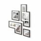 Комплект от 4 броя рамки за снимки Umbra Mingle Gallery - черни - 587944