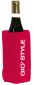 Охладител за бутилки Gio Style Fun Colors с велкро, 34 см, червен - 570343