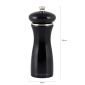 Мелничка за сол Cole&Mason Sherwood Black Gloss 16,5 см - цвят черен - 184424