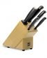 Комплект кухненски ножове и дървен блок Wusthof Silver Point 6 части - 21404