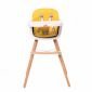 Столче за хранене Buba Carino, жълто - 183513