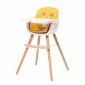Столче за хранене Buba Carino, жълто - 183512