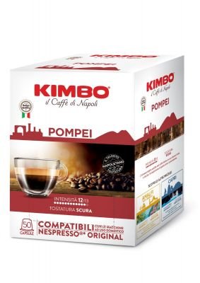 Кафе капсули за Nespresso Kimbo Pompei - 50 х 5.4 г