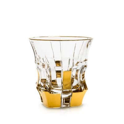Чаша за уиски Bohemia 1845 Cascade Gold 300 мл - 6 броя