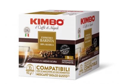 Кафе капсули Kimbo Dolce Gusto Capsules Barista - 16 бр х 7 г