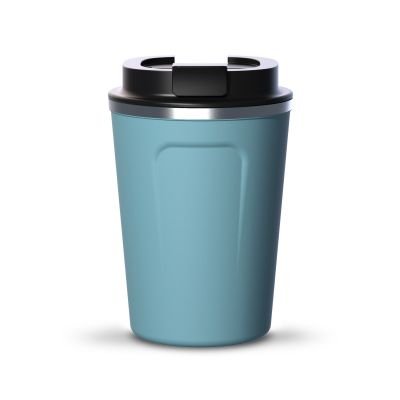 Термо чаша с вакуумна изолация Asobu Cafe Compact - 380 мл, синя
