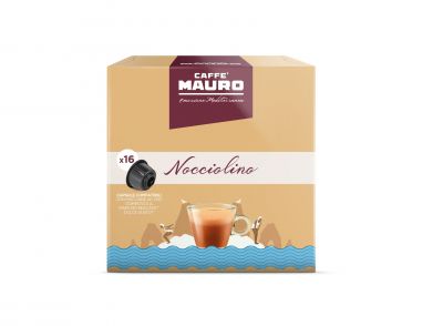 Кафе капсули Mauro Dolce Gusto Capsules Nocciolino - 16 бр х 7 г