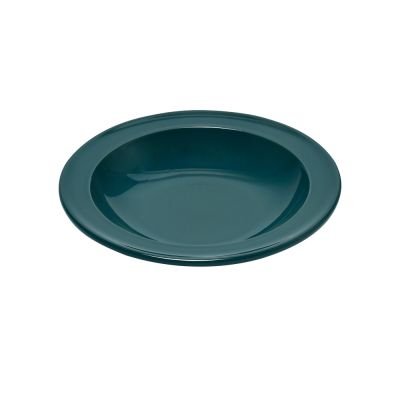 Керамична дълбока чиния Emile Henry Soup Bowl - цвят синьо-зелен