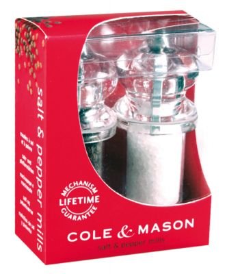 Комплект мелнички за сол и пипер Cole & Mason 505