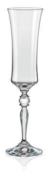 Комплект 6 бр. чаши за пенливи вина Bohemia Crystalex Grace 190 мл