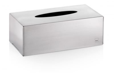 Кутия за салфетки / кърпички Kela Clean - неръждаема стомана