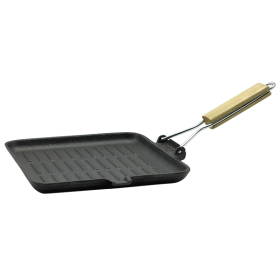 Чугунен грил тиган MR-2416CI, 24 х 24 см
