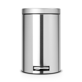 Кош за смет с педал Brabantia Classic Matt Steel, 12 л