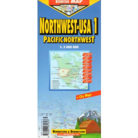 Northwest- USA1 Pacific Northwest/ 1:3 000 000+City Maps