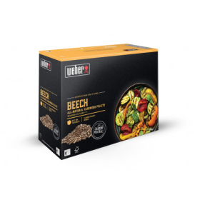 Дървени пелети Weber от бук, 8 кг