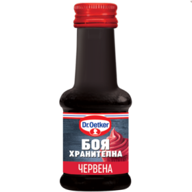 Червена хранителна боя Dr. Oetker 30 мл, течна
