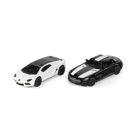 Комплект колички Siku Special Edition Black and White - 2 броя