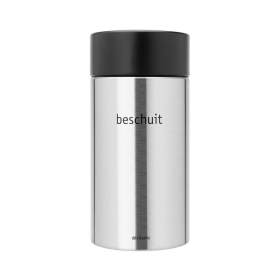 Буркан Brabantia Beschuit Matt Steel Fingerprint Proof, 1,7 л