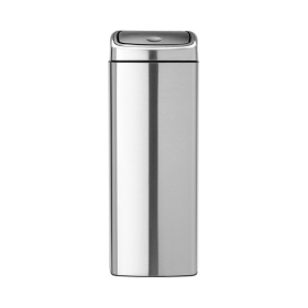 Кош за смет Brabantia Touch Bin Matt Steel Fingerprint Proof, 25 л