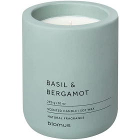 Ароматна свещ Blomus Fraga - аромат Basil & Bergamot, L размер