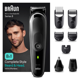 Тример за лице, коса и тяло Braun MGK3440