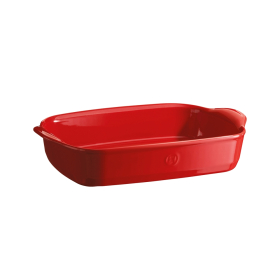Керамична провоъгълна форма за печене Emile Henry Rectangular Oven Dish 36,5/23,5 см - цвят червен