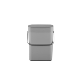 Кош за хранителни отпадъци Eko Europe Puro II - 7 л, сив