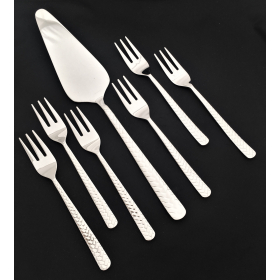 Комплект прибори за торта Herdmar “Straw“ 7 части