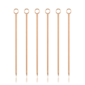 Коктейлни клечки Viski Copper - 6 броя