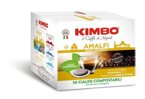 Хартиени дози Kimbo Amalfi 100% Arabica - 50 бр х 7.3 г