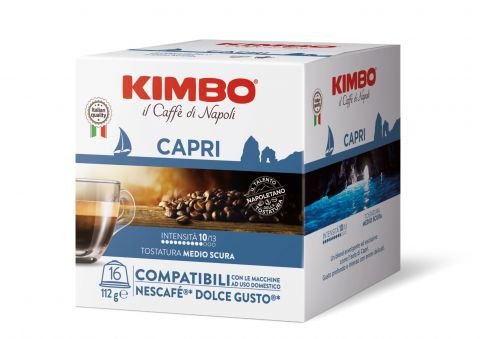 Кафе капсули Kimbo Dolce Gusto Capsules Capri - 16 бр х 7 г