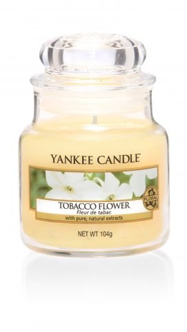 Ароматна свещ в малък буркан Yankee Candle Tobacco Flower