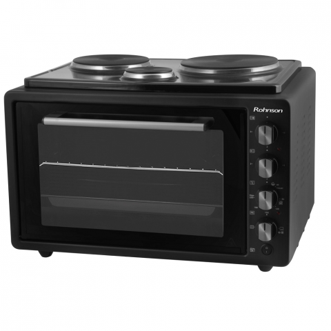 Малка готварска печка Rohson R-2142, черна