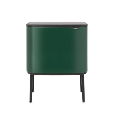 Кош за смет Brabantia Bo Touch Pine Green, 11 + 23 л