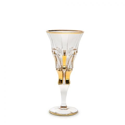 Чаша за вино Bohemia 1845 Cascade Gold 240 мл - 6 броя