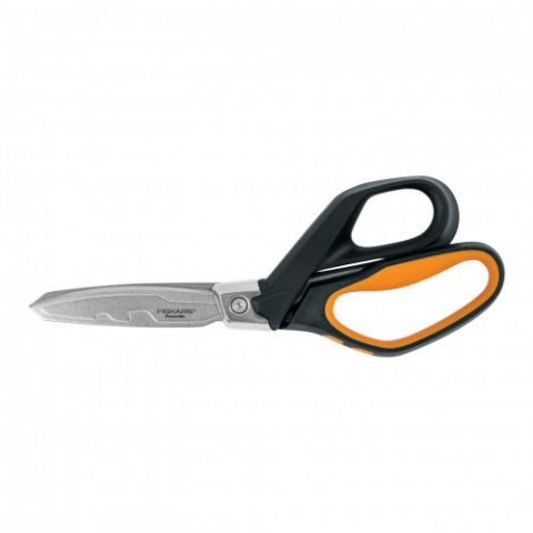 Професионална ножица за изолационни материали Fiskars PowerArc с подсилен механизъм, 26 см