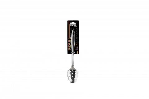 Решетъчна лъжица за сервиране Brio Inox Pearl, 33 см, неръждаема стомана - 4374