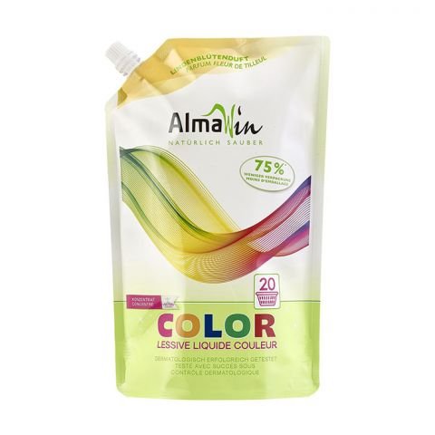 Био Течен перилен препарат за цветни дрехи AlmaWin, 1,5 л